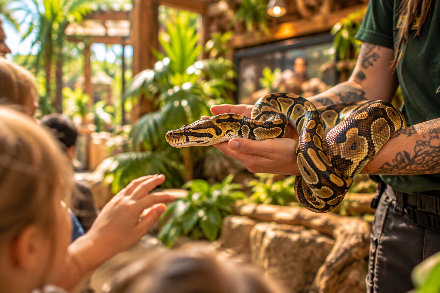Tierbegegnung im TerraZoo